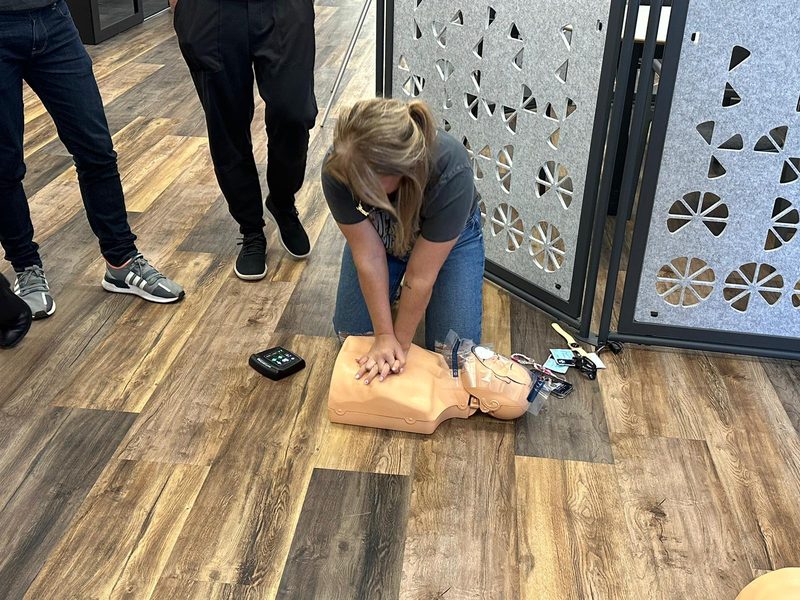 Emergency First Aid at Work training in Bradford